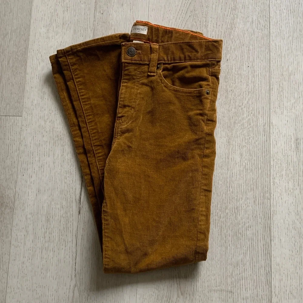 Crewcuts brown Corduroy Trousers boys size 10